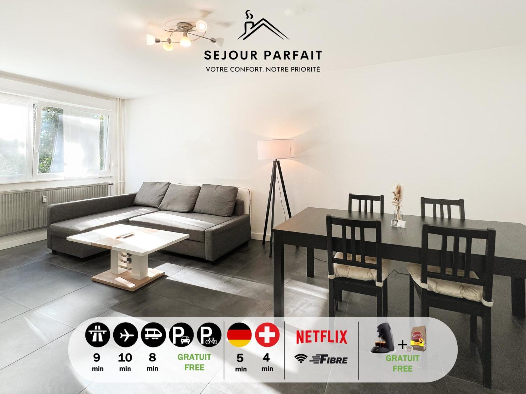 Appart'Hotel Le Marechal - 3 Frontieres & Netflix Юнанг Екстериор снимка